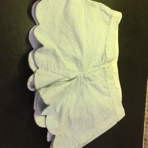 Lilly Pulitzer light blue & white Buttercup Short